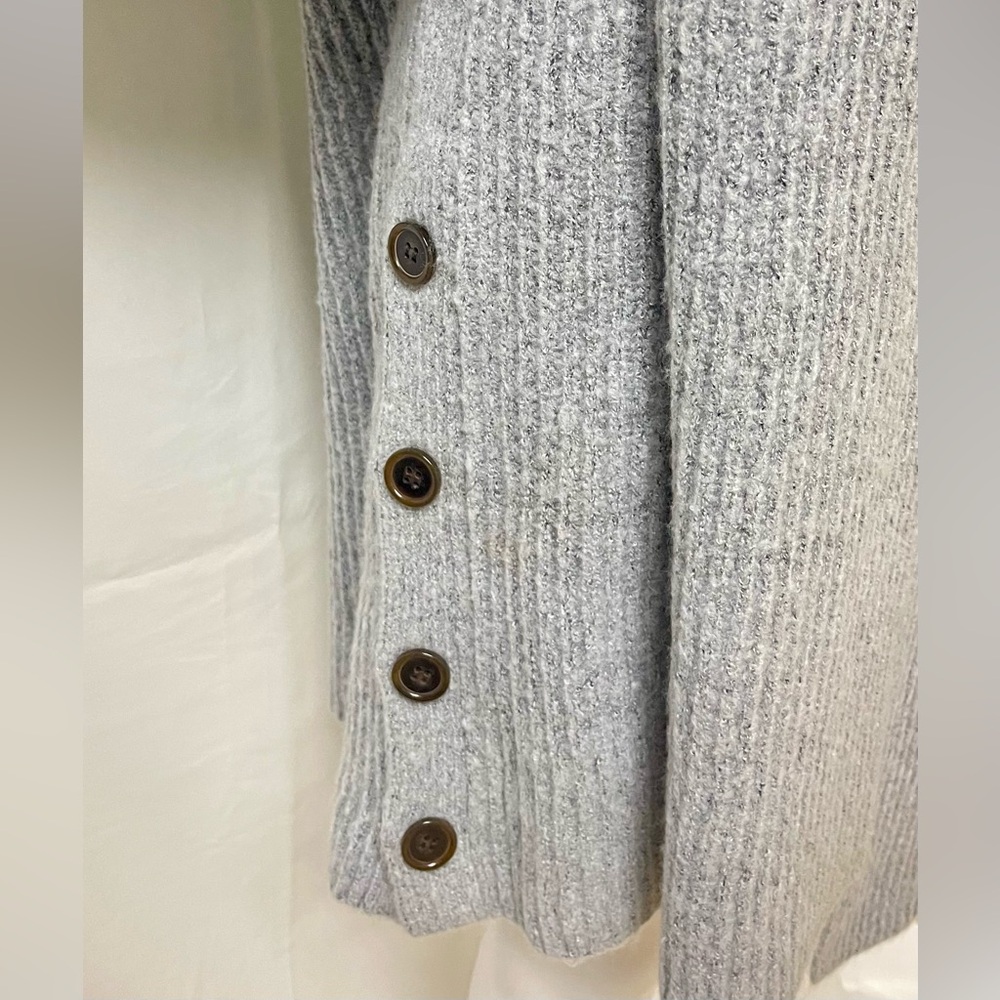 Plus Size Gray Cardigan - Picture 3 of 3